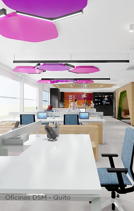 Diseño de interiores remodelacion de oficinas en Quito Ecuador 8