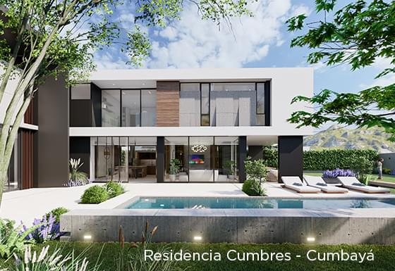 Diseño residencial en Cumbaya Quito Ecuador foto 3